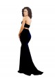 Two Piece High Neck Crepe Prom Dress